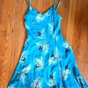 Teal summer dress